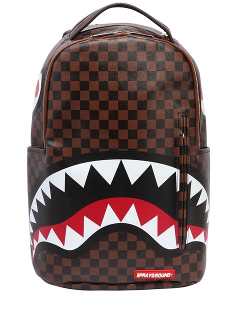 sprayground fake leather bag|sprayground backpack complaints.